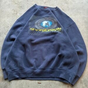 IRL HIT made in USA shoebreak snowboarding crewneck with amazing boxy fit